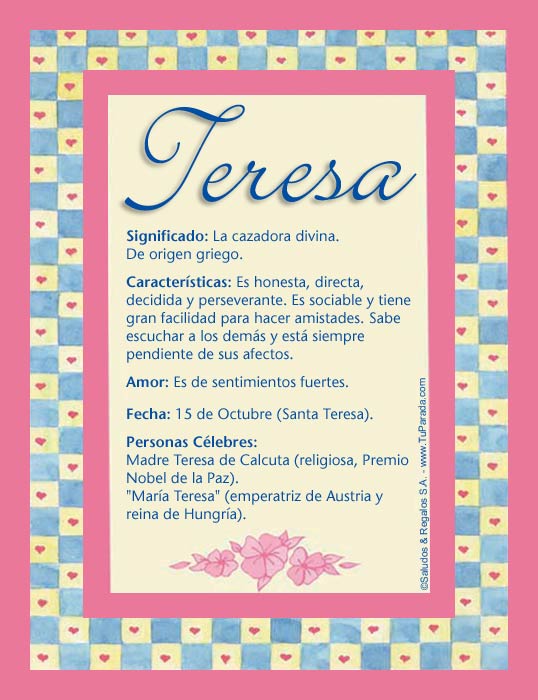 teresa-significado-del-nombre-teresa-nombres