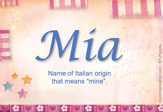 Mia Name Meaning Mia Name Origin Name Mia Meaning Of The Name Mia 