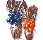 Dos elegantes huevos de Pascua.
