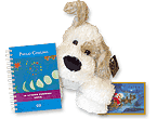 Agenda y peluche.