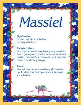 Significado del nombre Massiel