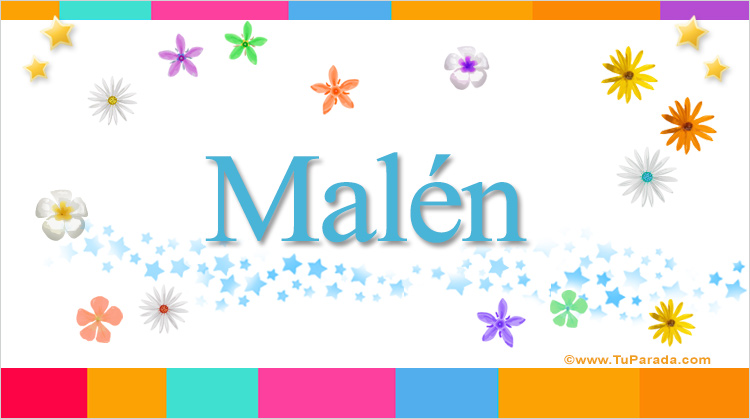 Nombre Malén, Imagen Significado de Malén