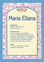 María Eliana