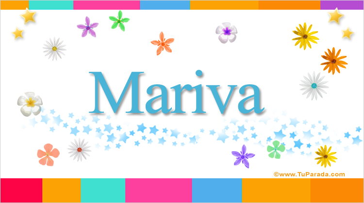 Nombre Mariva, Imagen Significado de Mariva