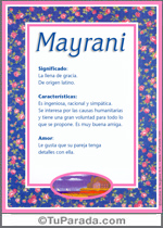 Mayrani