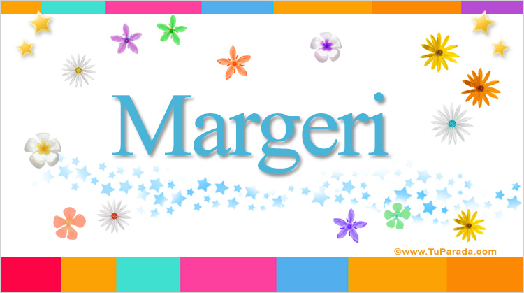 Nombre Margeri, Imagen Significado de Margeri