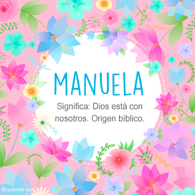 Significado Nombre Manuela
