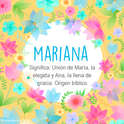 Significado Nombre Mariana