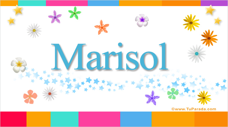 Nombre Marisol, Imagen Significado de Marisol
