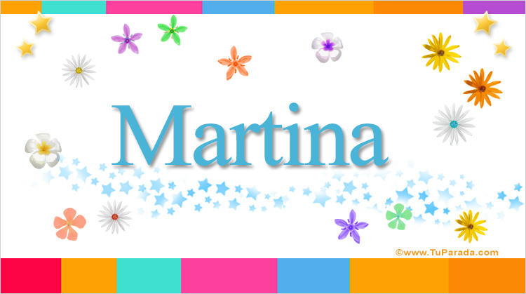 Nombre Martina, Imagen Significado de Martina