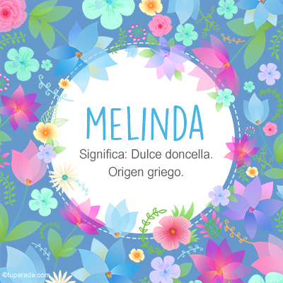 Significado Nombre Melinda