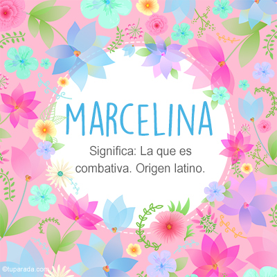 Significado Nombre Marcelina