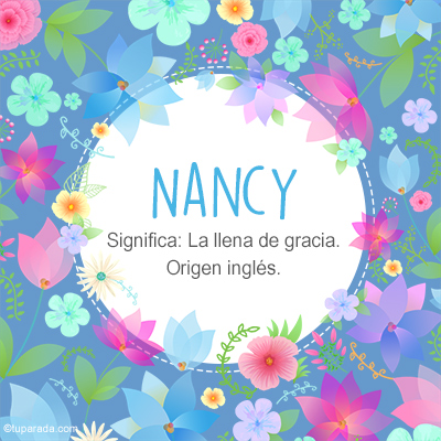 Significado Nombre Nancy