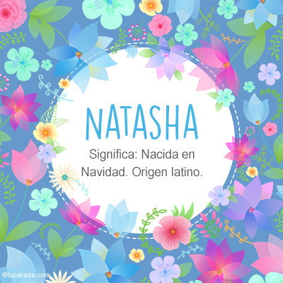 Significado Nombre Natasha