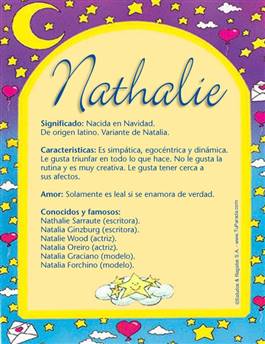 Nombre Nathalie