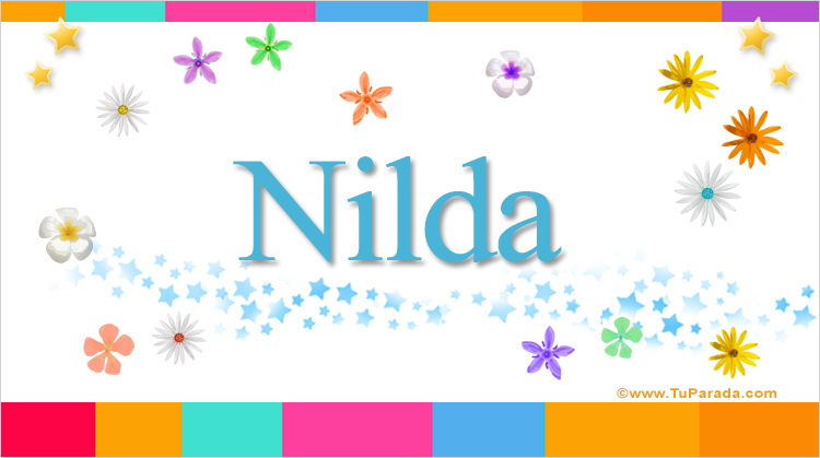 Nombre Nilda, Imagen Significado de Nilda