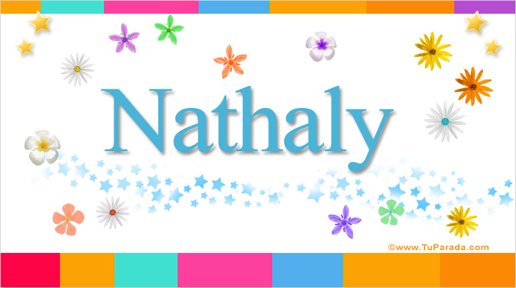 Nombre Nathaly, Imagen Significado de Nathaly