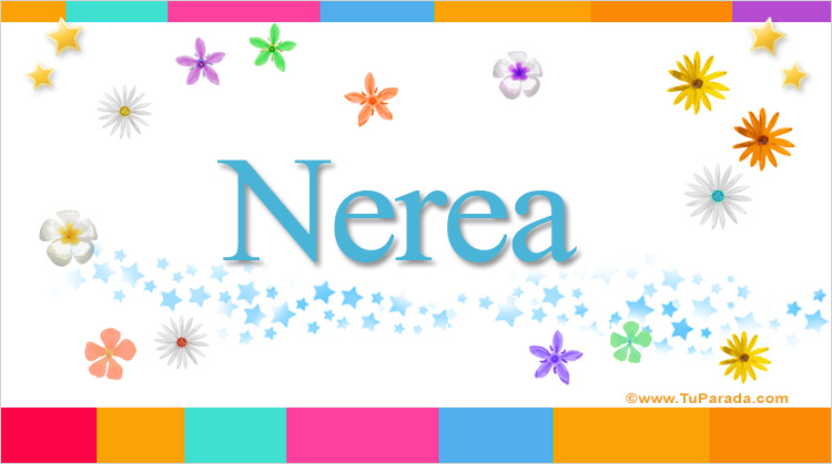 Nombre Nerea, Imagen Significado de Nerea