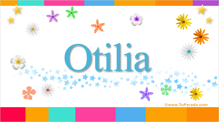 Nombre Otilia, Imagen Significado de Otilia