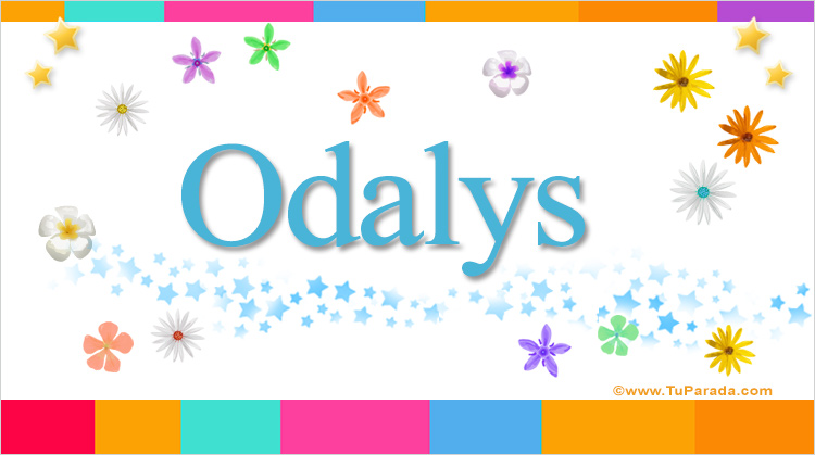Nombre Odalys, Imagen Significado de Odalys