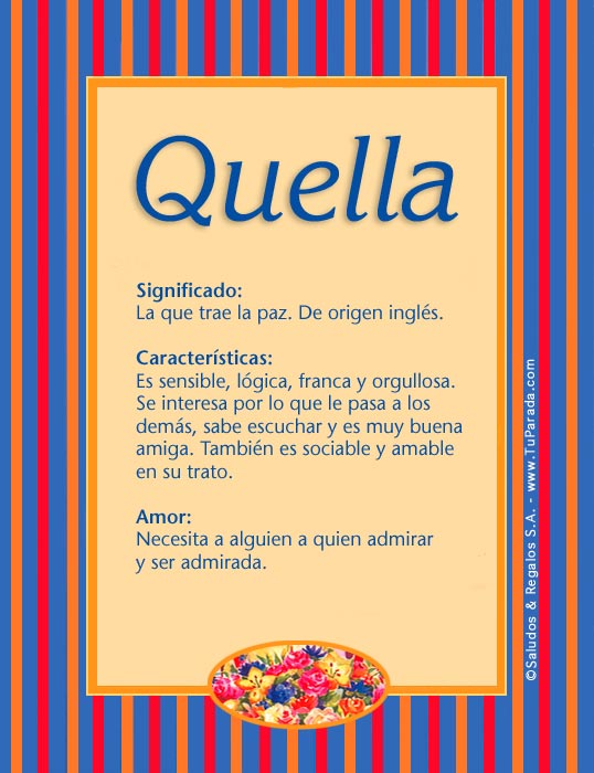 Tarjeta - Quella