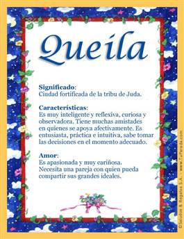 Significado del nombre Queila