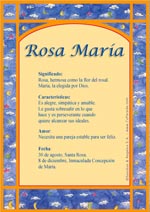 Rosa María