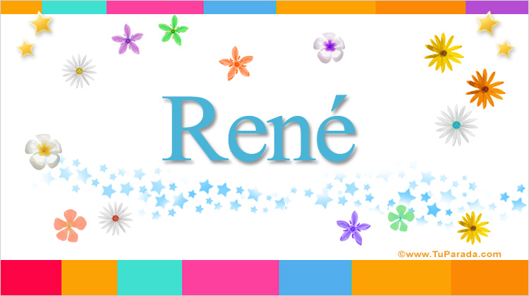 Nombre René, Imagen Significado de René