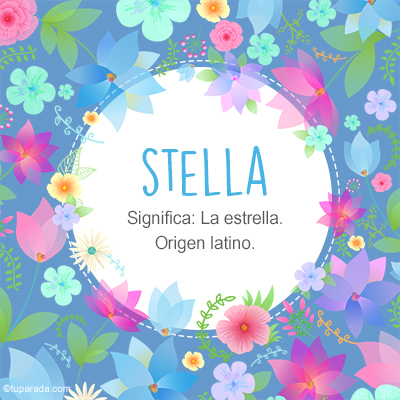 Significado Nombre Stella