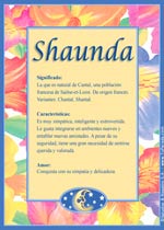 Shaunda