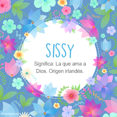 Significado Nombre Sissy