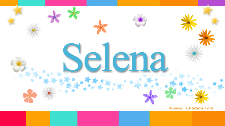 Nombre Selena, Imagen Significado de Selena