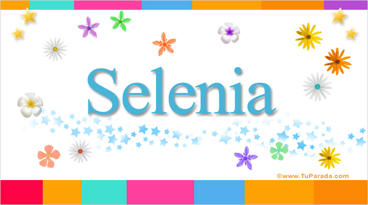 Nombre Selenia, Imagen Significado de Selenia