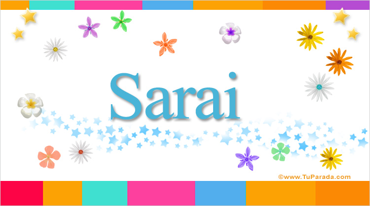 Sarai, imagen de Sarai