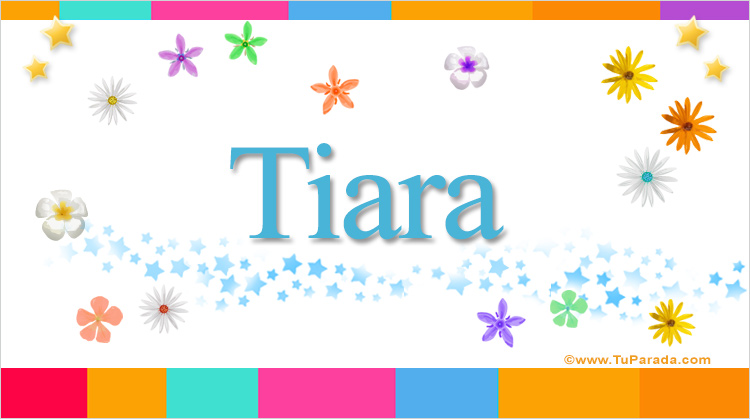 Nombre Tiara, Imagen Significado de Tiara