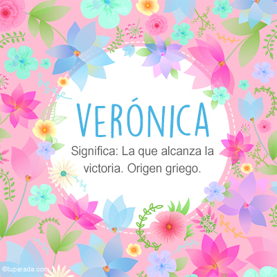 Significado Nombre Verónica