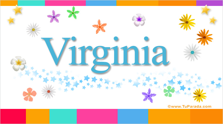 Nombre Virginia, Imagen Significado de Virginia