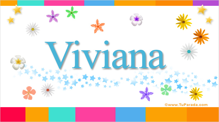 Nombre Viviana, Imagen Significado de Viviana