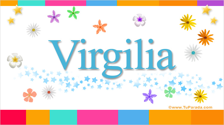 Nombre Virgilia, Imagen Significado de Virgilia