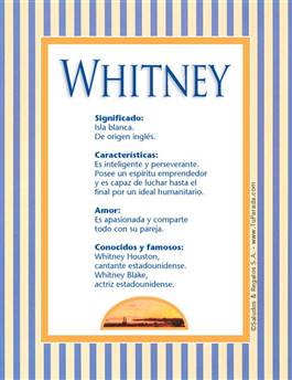 Nombre Whitney