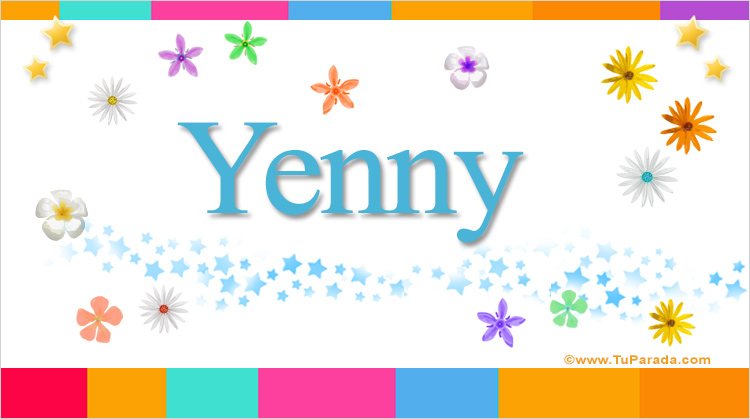 Nombre Yenny, Imagen Significado de Yenny