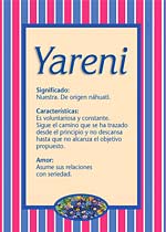 Yareni