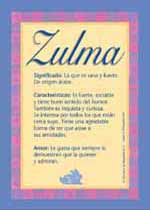 Zulma