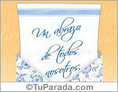 Un abrazo de todos