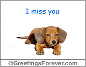 I think about you ecard