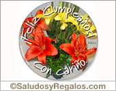 Feliz Cumpleaños con cariño