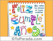 Feliz Cumpleaños soleado