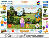 How to create my ecards? - Create your cards, choose the characters