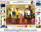 Create your e-card: Happy Holiday!