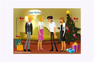 Create your e-card: Happy Holiday!